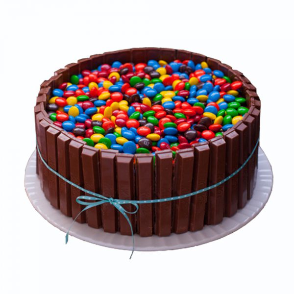 How To Make A KitKat Border Loaded Cake- Rosie's Dessert Spot - YouTube